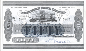 Fifty Pounds, 1 January 1943, N-I/A 5865, signature of D. Russell (Pick 182). About extremely fine (£400-500)