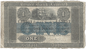 One Pound, 1 May 1913, P/P 35337, signature of Robert Russell, 69 branches (Pick A131). A few pinholes, otherwise...