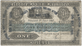 One Pound, 1 December 1927, 1327172, overprinted issued in northern ireland after 6th may 1929, signature of H. Gore...