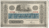 Twenty Pounds, 1 June 1929, 1994, signature of H. Gore (Pick 309). Lightly pressed, otherwise good very fine...