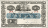 Fifty Pounds, 1 June 1929, no. 367, signature of C.W. Lester (Pick 310). Good very fine to about extremely fine...