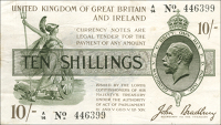 One Pound, 1917-19, A/14 446399 (Dugg. T18). Good very fine (£120-150)


