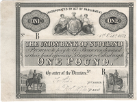 One Pound, 1 October 1872, B prefix, uniface proof on paper, 'To this 4th Novr.1872' pencilled at bottom centre...