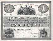 One Pound, 28 February 1899, G prefix, uniface proof on card, 'May 30th. 1899' pencilled at lower centre, three...