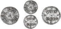 Alfred the Great (871-899), Penny, Two Line type, Wulfred, small cross, rev. vvlf red+ in two lines, 1.49g/12h (N...
