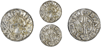Cnut (1016-1035), Penny, Pointed Helmet type, Lincoln, Matathan, matdan on li, cross behind head, 0.90g/12h (Mossop...