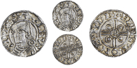 Cnut (1016-1035), Penny, Pointed Helmet type, London, Ælfgar, ælfgar on lvnde, reads r·e·cx, 1.03g/4h (cf. BEH...