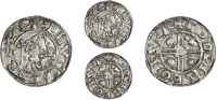 Cnut (1016-1035), Penny, Pointed Helmet type, Stamford, Godwine, godpine on sta, 0.96g/6h (cf. BEH 3275; N 787; S...