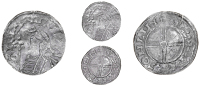 Cnut (1016-1035), Penny, Short Cross type, Lincoln, Swartbrand, spart on lincol, 1.05g/11h (Mossop dies Mo; BEH...