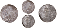 Henry I (1100-1135), Penny, Quadrilateral on Cross Fleury type, Canterbury [?], Rodbert, rodber[——]:, obverse...