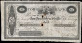 Co Cork, Cork, Cork Bank, Thirty Shillings, 10 December 1824, B 1912, for Charles Henry Leslie & John Leslie, signed...