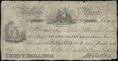 Co Cork, Mallow, Mallow Bank, Thirty Shillings, 2 June 1820, no. 17413, for Robert De La Cour & Richard Jonson...