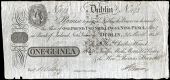 Co Dublin, Dublin, Ffrenchs Bank, One Guinea (One Pound, Two Shillings and Ninepence), 30 March 1814, no. 1193, for...