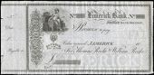 Co Limerick, Limerick, Limerick Bank, 18—, unissued, Promise to Pay for Thomas Roche & William Roche, with...