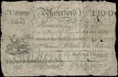 Co Waterford, Waterford, Thirty Shillings, 3 November 1809, no. 3759, for Samuel Roberts, John Roberts & Ambrose...