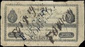 Thirty Shillings, 15 July 1835, C/P 65689, contemporary forgery, FORGERY stamped and written several times across...