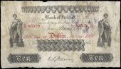 Ten Pounds, 13 September 1920, U/42 85529, no branches, signature of A.G. Fleming (Pick –). Two spindle holes on...