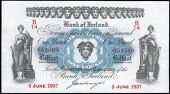 One Pound, 3 June 1937, B/14 651560, signature of G.W. Frazer (Pick 55a). Pressed, otherwise very fine 	€40-60
