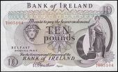 Ten Pounds, 1967-8, T 005104, signature of W.E. Guthrie (Pick 58). Lightly pressed, otherwise about extremely fine 	...