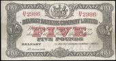 Five Pounds, 8 March 1928, B/V 2986, signature of R. Keith (Pick 127b). A couple of numbers on back, edge nicks and...