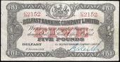 Five Pounds, 9 November 1939, C/S 2152, signature of R. Keith (Pick 127b). Pinholes, a 5mm tear in upper and lower...