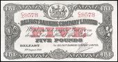 Five Pounds, 10 August 1940, C/Z 9578, signature of A. Wales (Pick 127b). About extremely fine 	€80-100