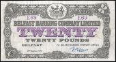 Twenty Pounds, 10 August 1940, E 69, signature of A. Allen (Pick 129b). Very fine 	€350-450

