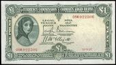 One Pound, 12 March 1937, 05K 022506, Brennan-McElligott signatures (MacDevitt E-076; Pick 2A). Very fine to good...