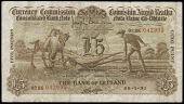 The Bank of Ireland, Five Pounds, 29 January 1931, 02BK 042995, Brennan-Gargan signatures (MacDevitt E-003; Pick...