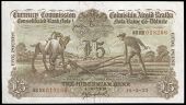 The Hibernian Bank Ltd, Five Pounds, 15 March 1933, 02HK 018266, Brennan-Campbell signatures (MacDevitt E-011; Pick...
