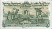 The Royal Bank of Ireland Ltd, One Pound, 8 December 1931, 10RA 056124, Brennan-Mack signatures (MacDevitt 
E-047;...