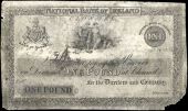 One Pound, Clonmel, uniface proof on card (Pick –). Grubby patches, paper scrapes, a couple of edge tears and...