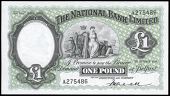 One Pound, 2 October 1939, A 275486, signature of F.H. Green (Pick 155). Extremely fine 	€120-150