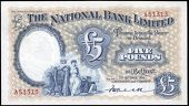Five Pounds, 2 October 1939, A 51313, signature of F.H. Green (Pick 156). Lightly pressed, otherwise good very fine...