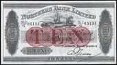 Ten Pounds, 1 September 1940, N-I/G 05131, signature of A.P. Tibbey (Pick 181b). Lightly pressed and two nicks on...