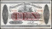 Ten Pounds, 1 December 1942, N-I/K 01599, signature of A.P. Tibbey (Pick 181c). Some staining, otherwise very fine...