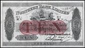 Ten Pounds, 1 December 1942, N-I/K, signature of A.P. Tibbey, printer’s work note, date changed to 1 November...