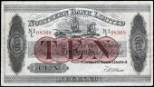 Ten Pounds, 1 January 1943, N-I/L 08368, signature of F.W. White (Pick 181c). A 5mm tear in top edge, otherwise very...