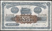 Five Pounds, 5 October 1943, N/A 147838, signature of G.A. Kennedy (Pick 236). About very fine 	€120-150
