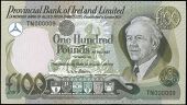 One Hundred Pounds, 1 March 1981, TN 000009, signature of F.H. Hallway (Pick 251). Uncirculated 	€400-500



