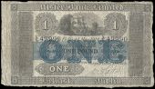One Pound, 1 March 1918, X/X 49990, signature of C.W. Patton, 76 branches (Pick A131). Fine 	€300-400
