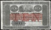 Ten Pounds, 1 January 1914, A 34482, signature of William Fullerton, 71 branches (Pick A133). Pinholes and lightly...