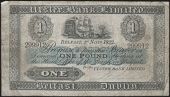 One Pound, 1 November 1922, no. 299912, signature of W. Reid (Pick A137a). Pressed, otherwise fine 	€150-200

