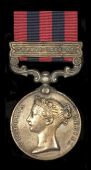 India General Service 1854-95, 1 clasp, Lushai 1889-92, bronze issue (Cook Paya Patti, 2d Bn. 2d Goorkha Rifles)...