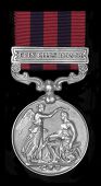 India General Service 1854-95, 1 clasp, Chin Hills 1892-93 (1968 Pte. H. J. Gooch, 1st Bn. Norfolk Regt.) good very...
