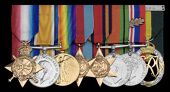 Eight: Lieutenant-Colonel G. West, Burma Auxiliary Force, late Suffolk Regiment

1914-15 Star (2 Lieut., Suff....
