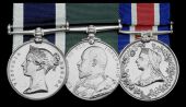 Three: Bandmaster J. Johnson, 90th Regiment (Winnipeg Rifles), late 24th Regiment and Royal Marine Light...