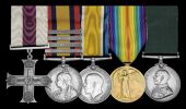 A Great War ‘Western Front’ M.C. group of five awarded to Honorary Captain & Quartermaster Henry George Monger,...