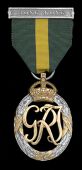 Efficiency Decoration, G.VI.R., 1st issue, Hong Kong, reverse engraved, ‘Capt. R. R. Davies, E.D., H.K.V.D.C.’,...