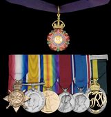 A C.I.E. group of seven awarded to Honorary Lieutenant-Colonel John Cadwgan Powell-Price, Indian Army Reserve of...